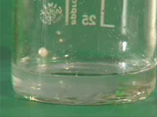 Αντίδραση του νατρίου με το νερό