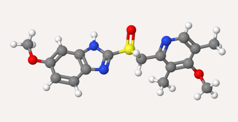 Omeprazole molecule