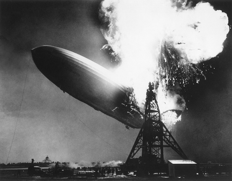 Το ατύχημα του γερμανικού αερόπλοιου Hindenburg
